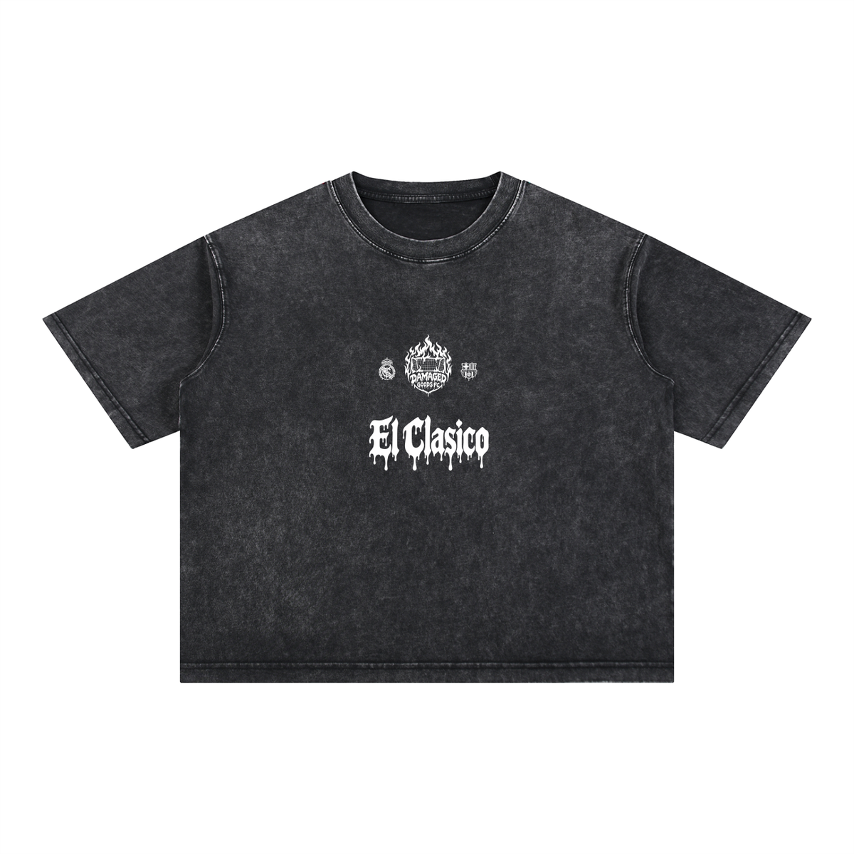 El Clasico Mineral Wash Boxy Cotton T-Shirt