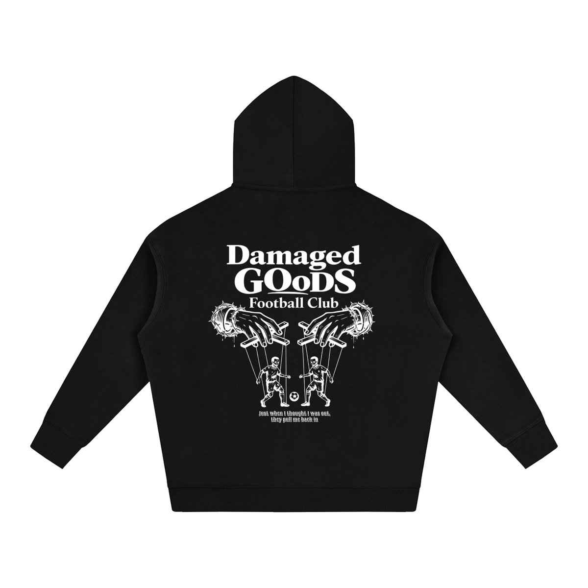 Real Soprano Oversized Fleece Hoodie