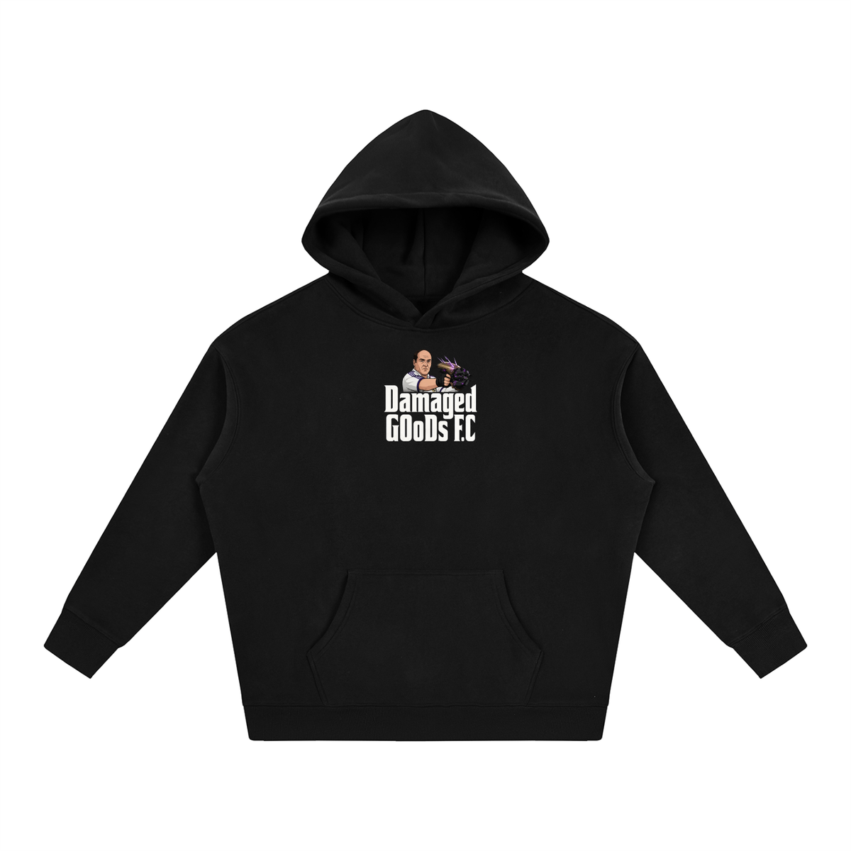 Real Soprano Oversized Fleece Hoodie